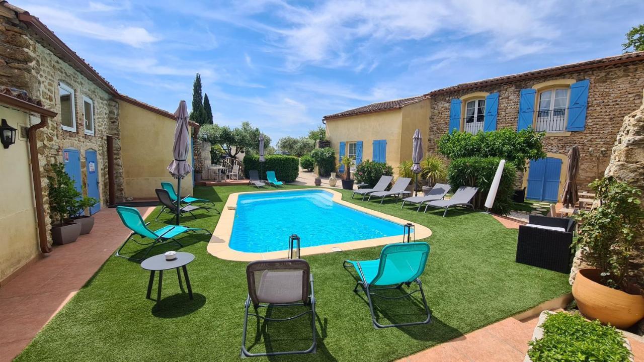 Logis Hotel La Bastide Saint Bach 수즈-라-루스 외부 사진